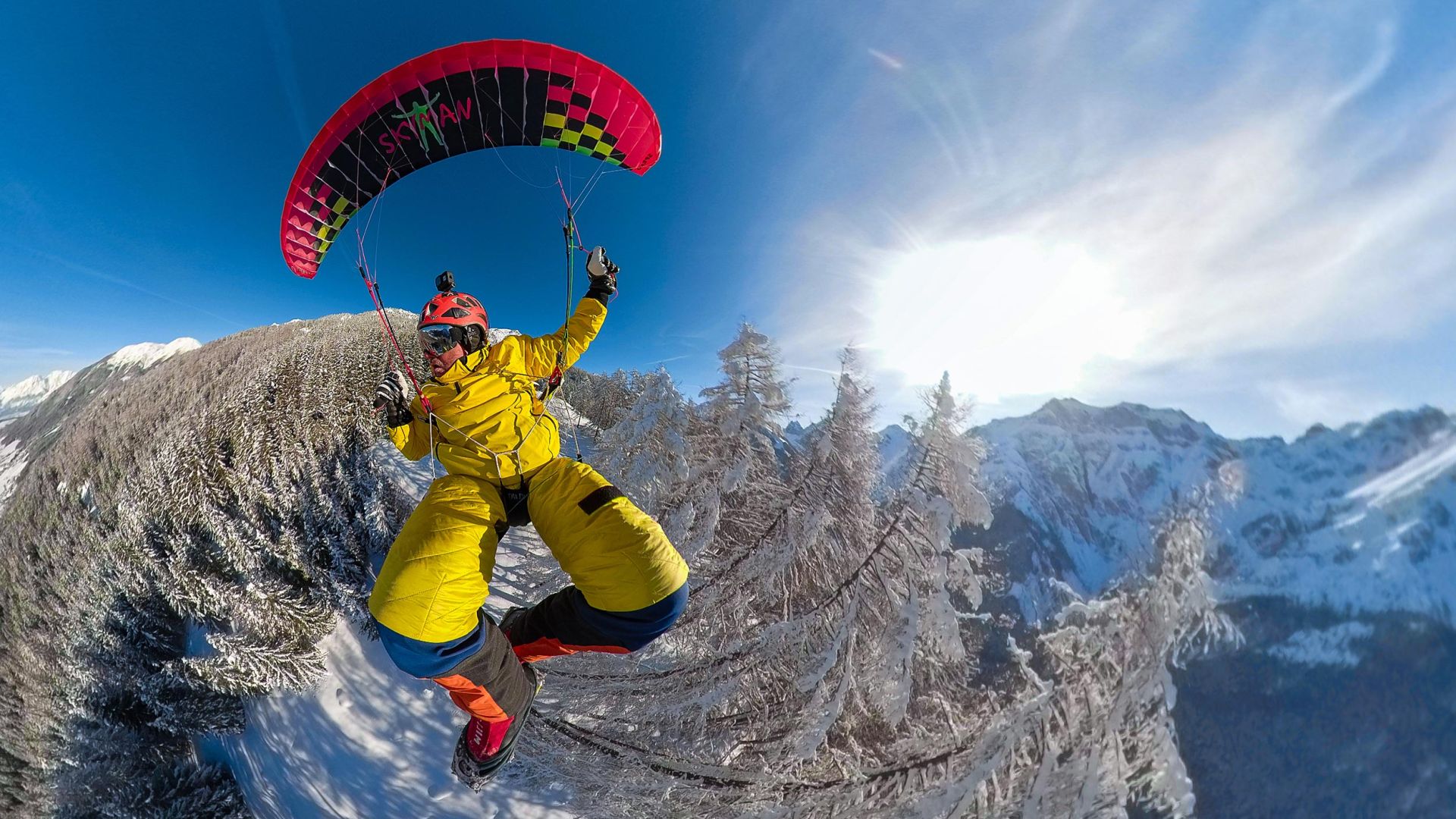 Gleitschirm Speed von Skyman