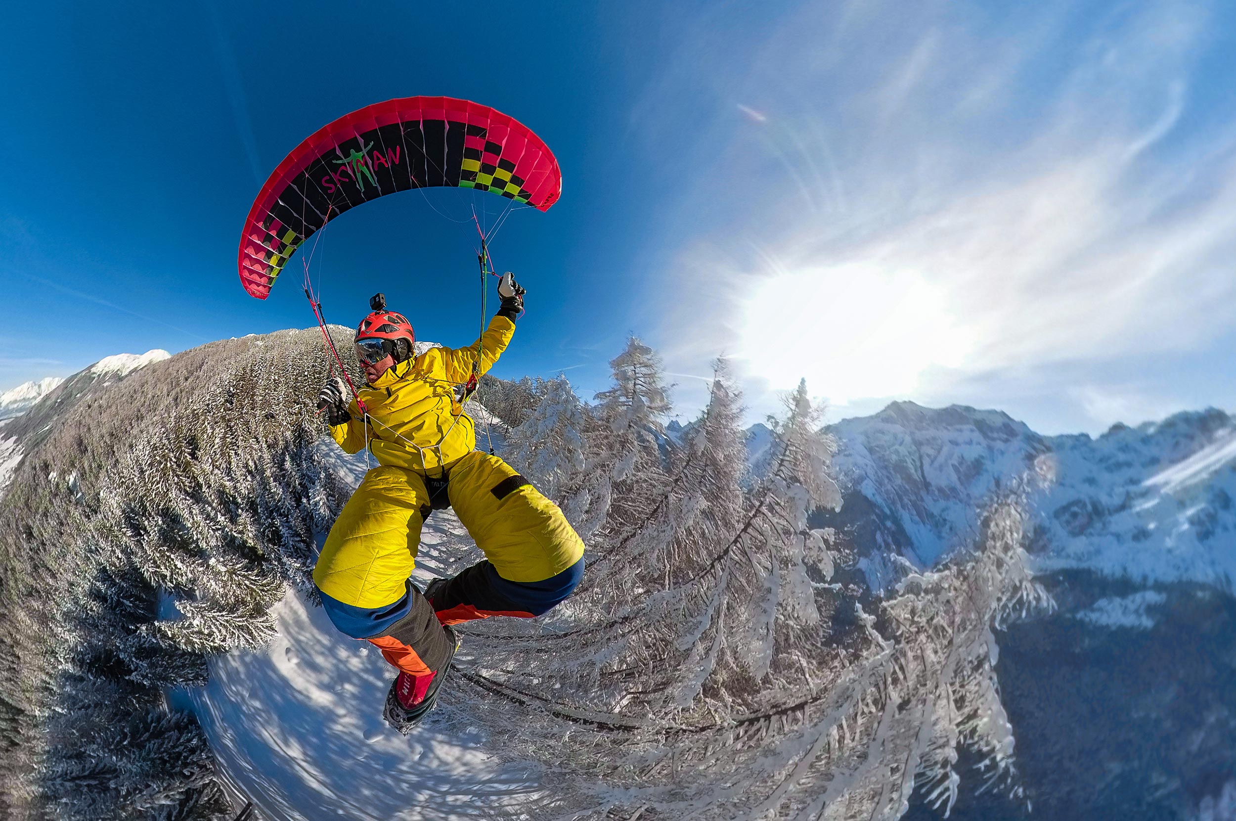 Gleitschirm Speed von Skyman